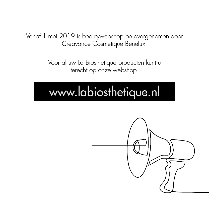 www.beautywebshop.be is nu www.labiosthetique.nl